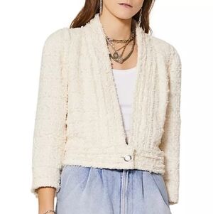 IRO Cadan Cropped Tweed Jacket